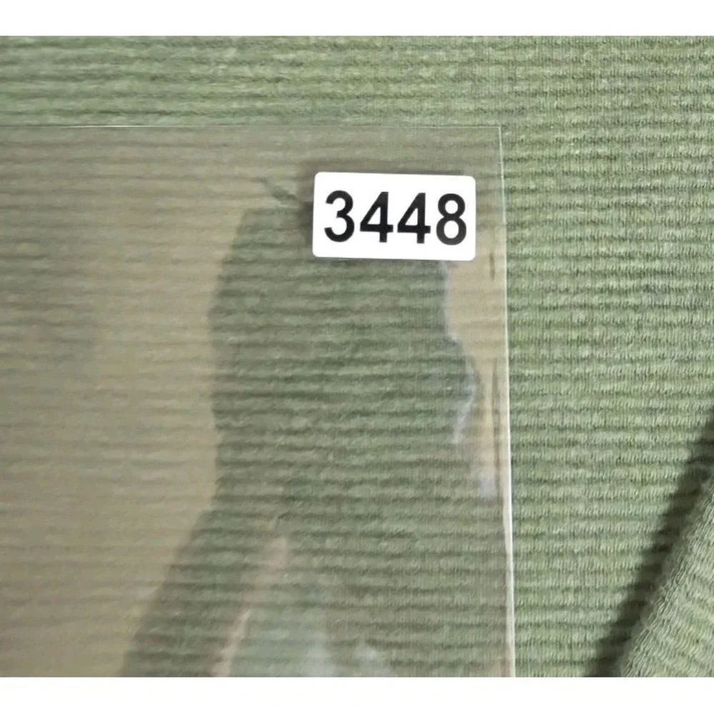 L.L.Bean Green 1/4 Zip Mock Neck Knit Pullover Sweatshirt Logo Men's L OLIVE GRE
